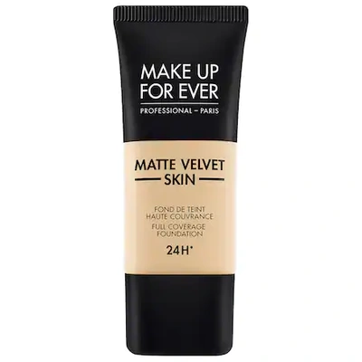 MAKE UP FOR EVER MATTE VELVET SKIN FULL COVERAGE FOUNDATION Y225 MARBLE 1.01 OZ/ 30 ML,P434023