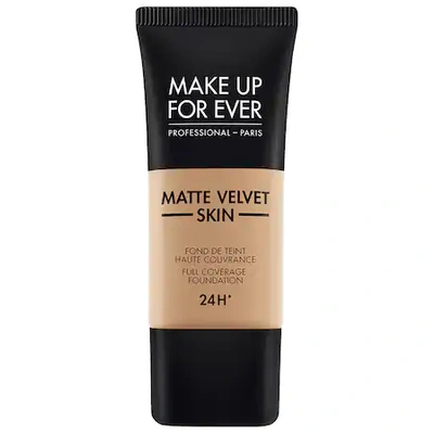 MAKE UP FOR EVER MATTE VELVET SKIN FULL COVERAGE FOUNDATION R410 GOLDEN BEIGE 1.01 OZ/ 30 ML,P434023