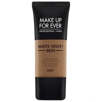 MAKE UP FOR EVER MATTE VELVET SKIN FULL COVERAGE FOUNDATION Y533 WARM MOCHA 1.01 OZ/ 30 ML,P434023