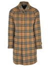 BURBERRY CAMDEM COAT WOOL OVERALL CHECK,10657346