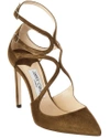 JIMMY CHOO LANCER 100 SUEDE PUMP,190888899176