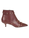 RED VALENTINO RED VALENTINO STUDDED ANKLE BOOTS,10656319