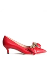 GUCCI BOW-DETAILED PUMPS,10616746