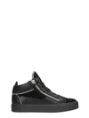 GIUSEPPE ZANOTTI Giuseppe Zanotti Black Leather And Suede Sneakers,10657858