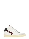 LEATHER CROWN HIGH SKT WHITE LEATHER SNEAKERS,10657859