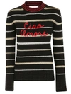 GIADA BENINCASA EMBROIDERED LOGO SWEATER,10655791