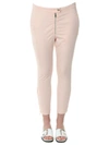 DONDUP Dondup Fairy Pink Cotton Trousers,10657813