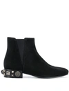 DOLCE & GABBANA NAPOLI BEATLE ANKLE BOOTS