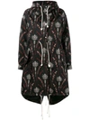 CREATURES OF THE WIND PARKA MIT PRINT