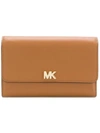 MICHAEL MICHAEL KORS MICHAEL MICHAEL KORS MERCER WALLET - BROWN