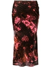 ELLERY FLORAL PRINT SKIRT