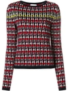 BARRIE cashmere patterned sweater