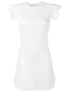 GIAMBATTISTA VALLI SCALLOPED SLEEVE DRESS