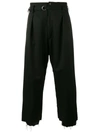 SULVAM HIGH WAISTED CROPPED TROUSERS