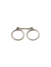 M COHEN LINKED DOUBLE RING