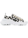 N°21 leopard print sneakers