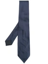 KITON classic woven tie