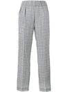 EMILIA WICKSTEAD ARABELLA GINGHAM TROUSERS