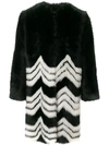 GIVENCHY CHEVRON COAT