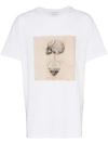 ALEXANDER MCQUEEN crew neck anatomical print t-shirt