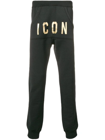 Dsquared2 Icon Track Trousers - Black