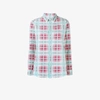 Visvim Wally Check Shirt In Red
