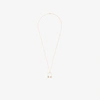 JW ANDERSON JW ANDERSON U-SHAPED PENDANT NECKLACE,JY09WR1790022011797266