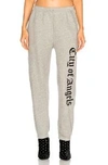 ADAPTATION ADAPTATION EMBROIDERED SWEATPANTS IN GREY