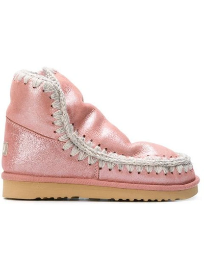 Mou Eskimo Boots In Pink