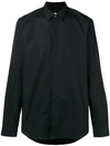 Jil Sander Tailored Long Sleeves Point Collar Shirt In Black