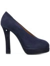 LAURENCE DACADE LAURENCE DACADE ROUND TOE PUMPS - BLUE