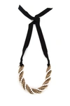 LANVIN LANVIN TWISTED CONTRAST NECKLACE