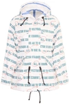 SACAI SACAI PRINTED PARKA JACKET