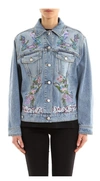 ALEXANDER MCQUEEN ALEXANDER MCQUEEN EMBROIDERED DENIM JACKET