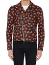 JW ANDERSON JW ANDERSON HEARTS LEATHER JACKET
