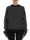 HAIDER ACKERMANN HAIDER ACKERMANN STRIPED KNIT SWEATER