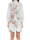 PRADA PRADA PRINTED SHIRT DRESS