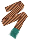 HAIDER ACKERMANN HAIDER ACKERMANN STRIPED SILK SCARF