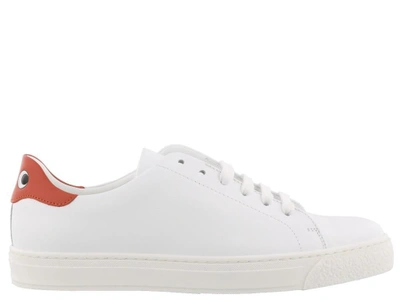 Anya Hindmarch Eyes Trainers In White