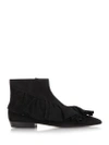 JW ANDERSON JW ANDERSON RUFFLED ANKLE BOOTS