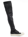 RICK OWENS RICK OWENS OVER THE KNEE SNEAKER BOOTS