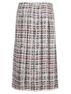 BURBERRY BURBERRY CHECK PLEATED SKIRT