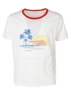 SAINT LAURENT SAINT LAURENT WAITING FOR SUNSET PRINTED T