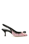 DOLCE & GABBANA Dolce & Gabbana Sequin Slingbacks