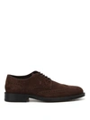 TOD'S TOD'S SUEDE LACE