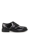 TOD'S TOD'S BRUSHED LEATHER OXFORD BROGUES