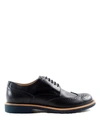 TOD'S TOD'S CONTRASTING LEATHER BROGUE SHOES