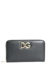 DOLCE & GABBANA DOLCE & GABBANA LOGO ZIP WALLET