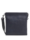 BOTTEGA VENETA BOTTEGA VENETA WOVEN LEATHER MESSENGER BAG