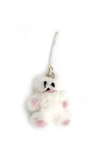 PRADA PRADA TEDDY KEYRING